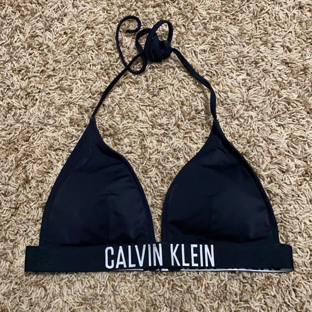 Calvin Klein Black Bikini Top